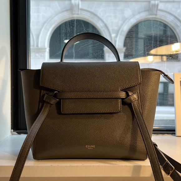 Celine Grey Nano Belt Bag - Picture 2 of 11